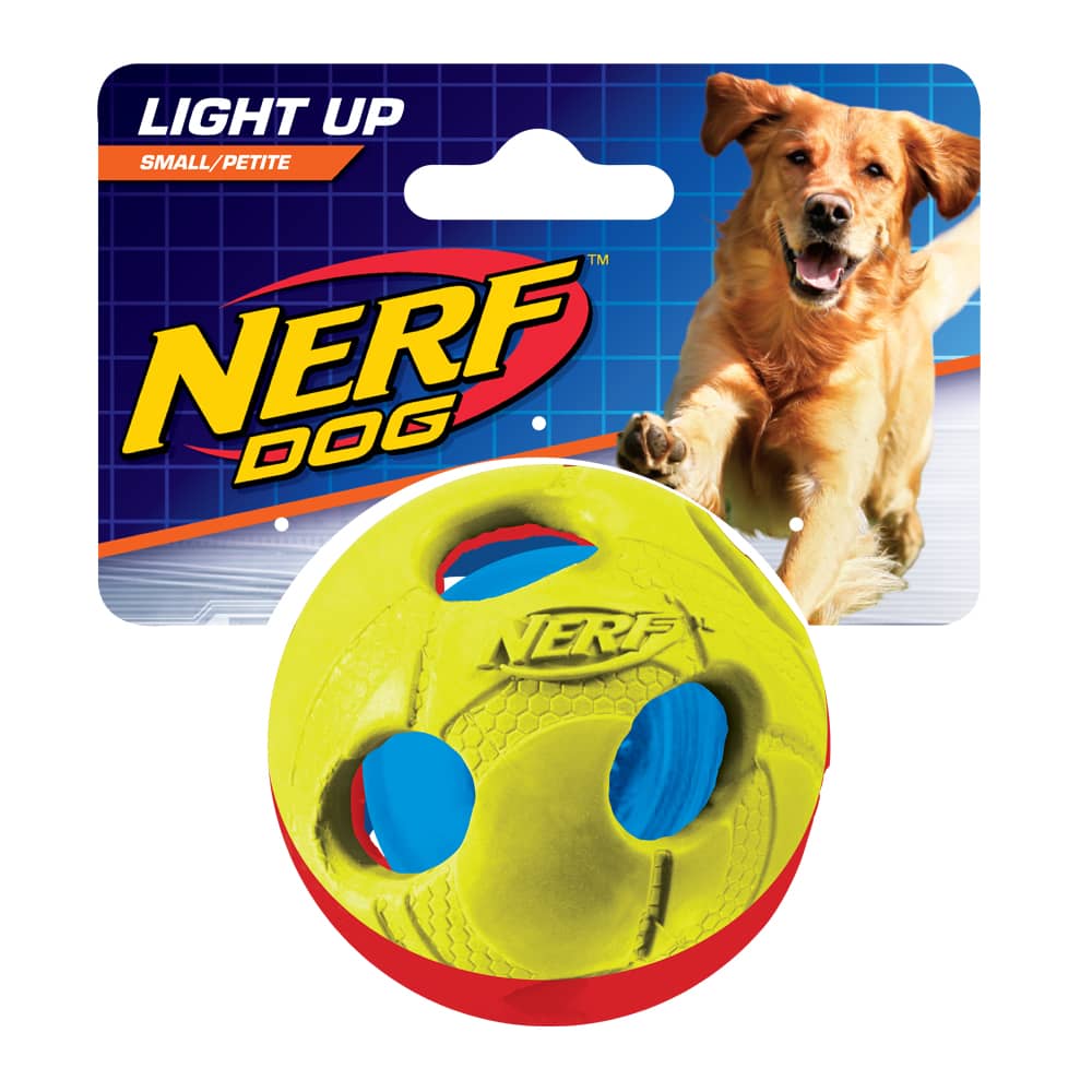 Nerf dog light up ball discount