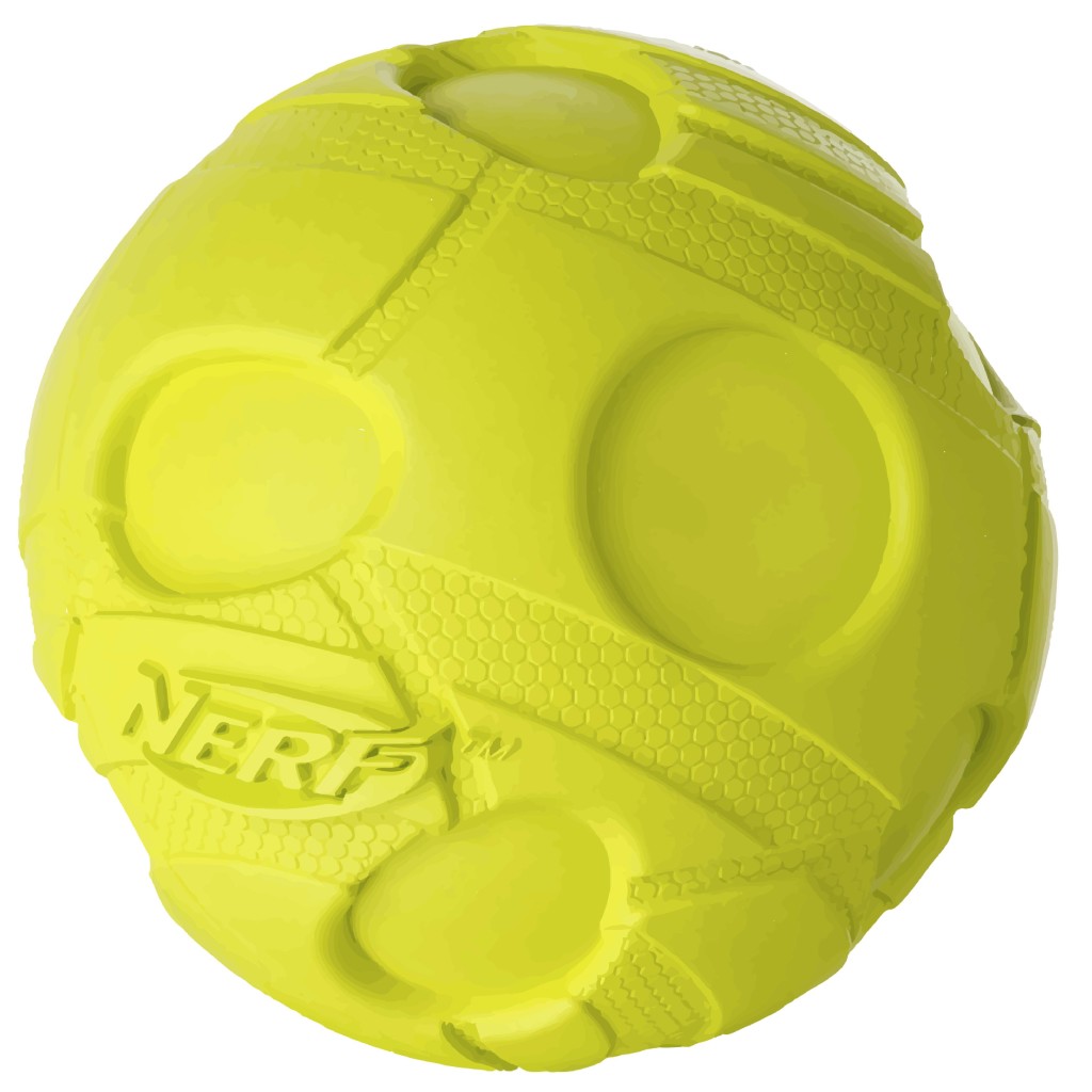 Nerf Dog LARGE Bash Squeak Ball Nerf Dog Toys