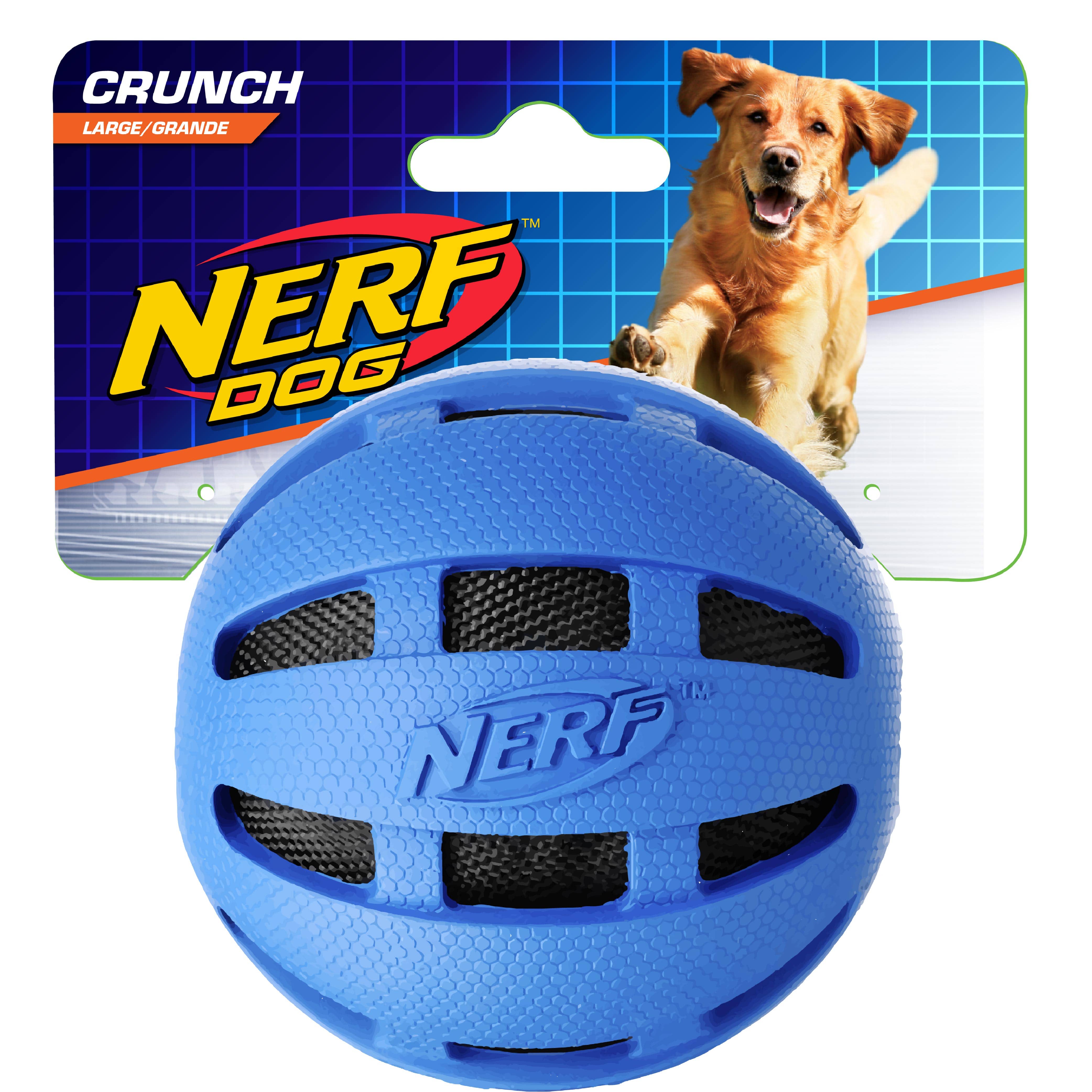 Nerf Dog LARGE Checker Crunch Ball 