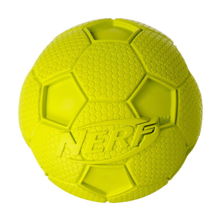 Nerf Dog LARGE Soccer Squeak Ball Nerf Dog Toys