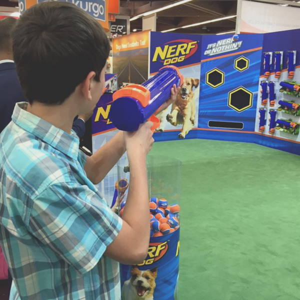 Nerf Dog Tennis Ball Blaster